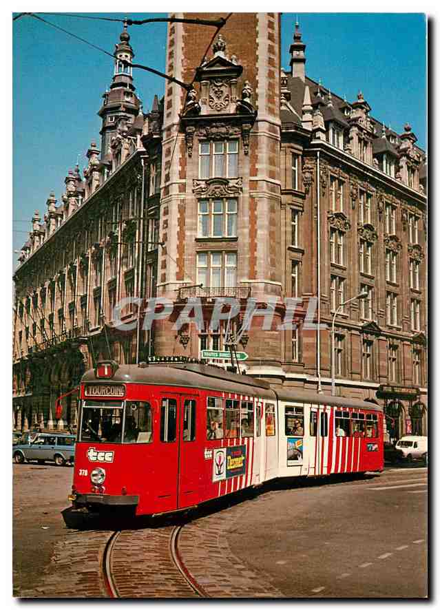 CPM Lille Department du Nord Motrice articulee Duwag N 378 TCC 