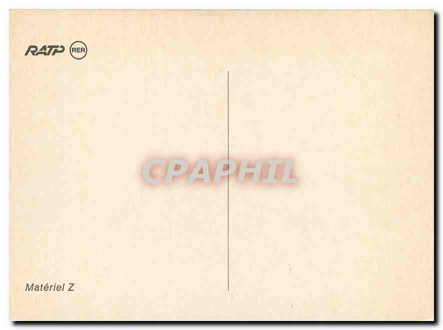 CPM Materiel Z  — Verso