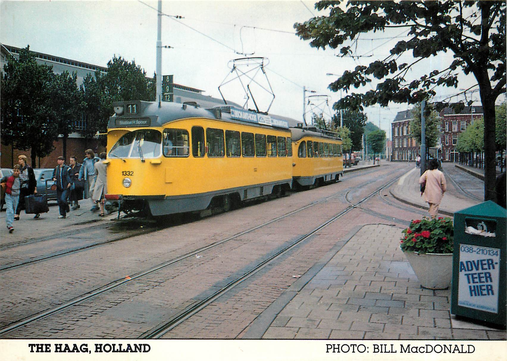 CPM The Haag Holland 1332 BN PCC Tram RT II 