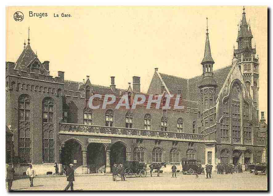 CPM Bruges La Gare 