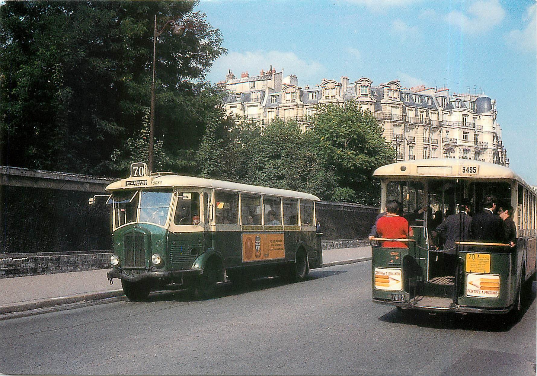 CPM Autobus Parisiens TN4H 