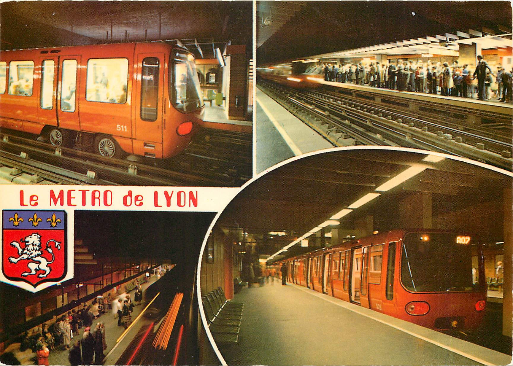 CPM Le Metro de Lyon 