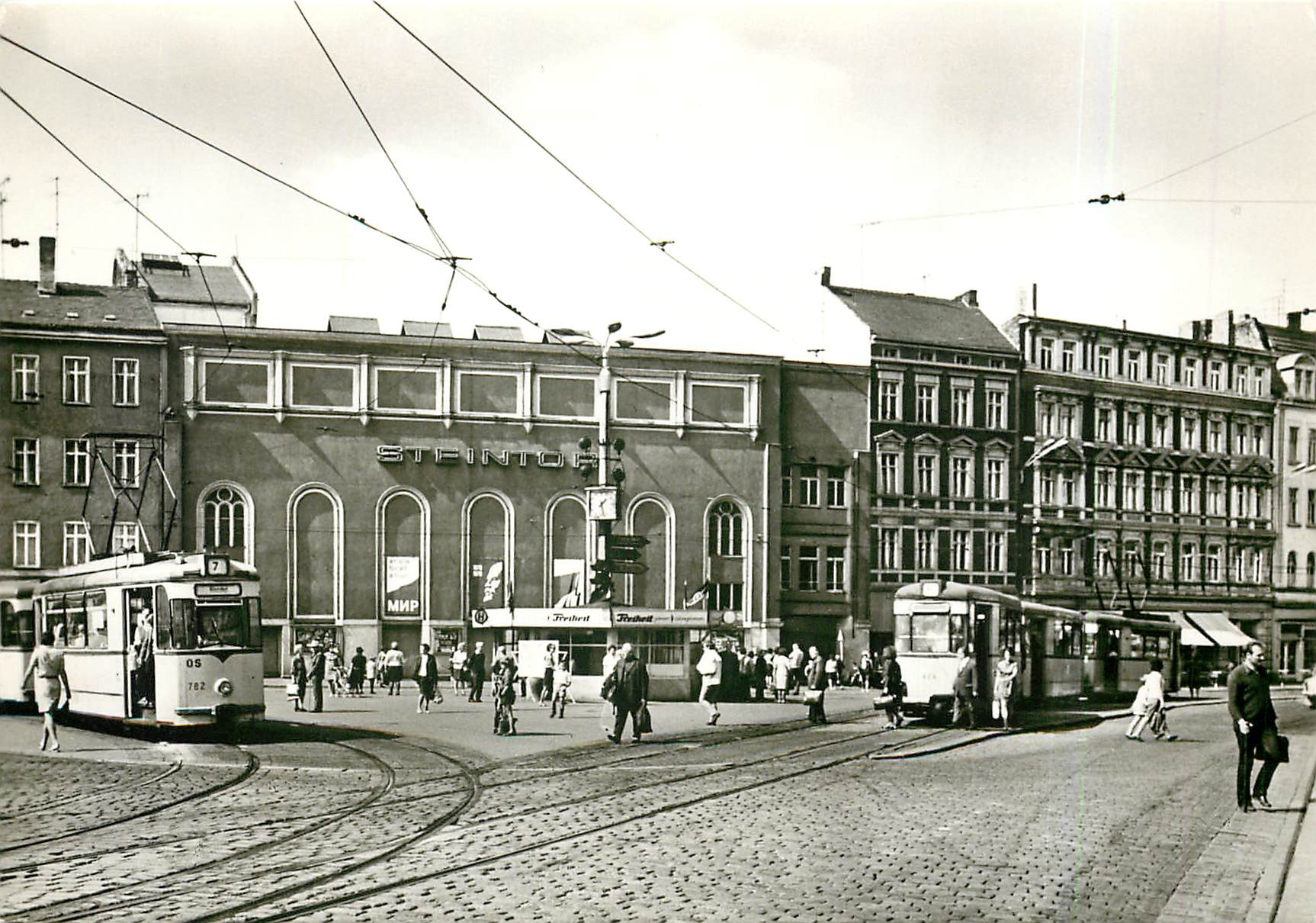CPM Halle Saale Marx Engels Platz 