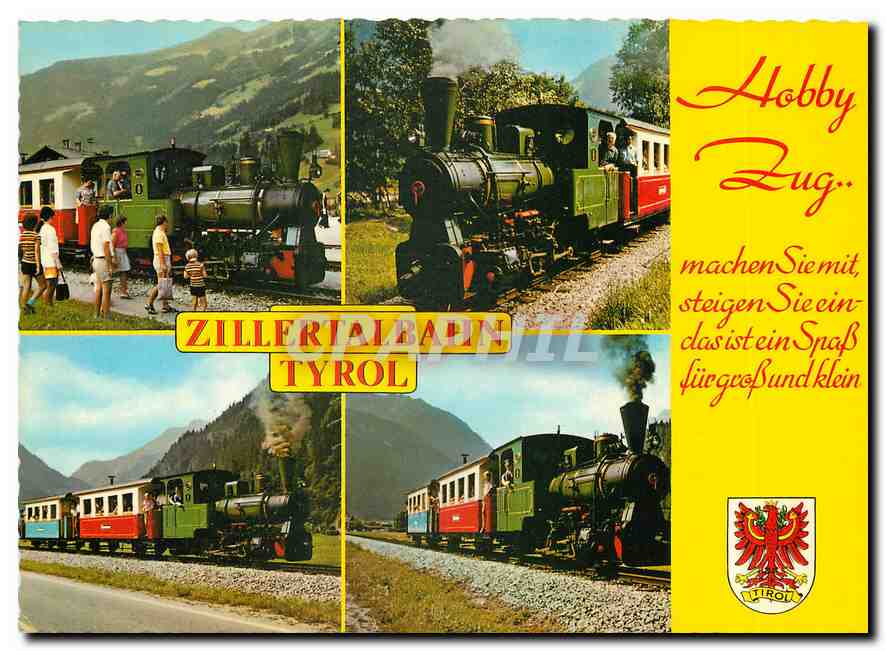 CPM Zillertalbaun Tyrol Zillertalbahn Hobby Lokomotivfuhrer 