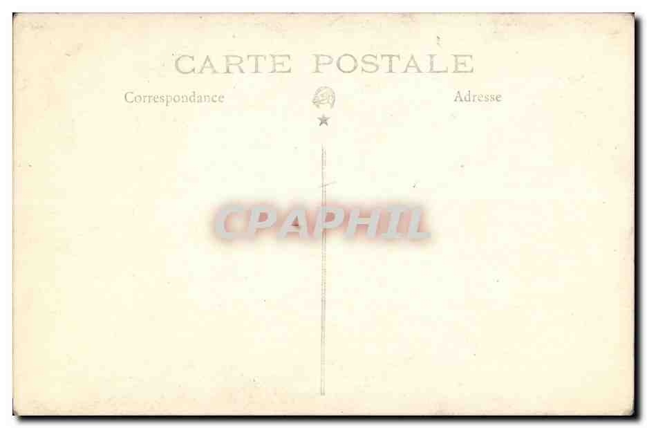 CPA Carte photo Enfant au cerceau — Verso