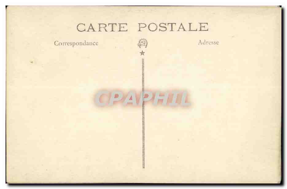 CPA Carte photo Enfant au cerceau — Verso