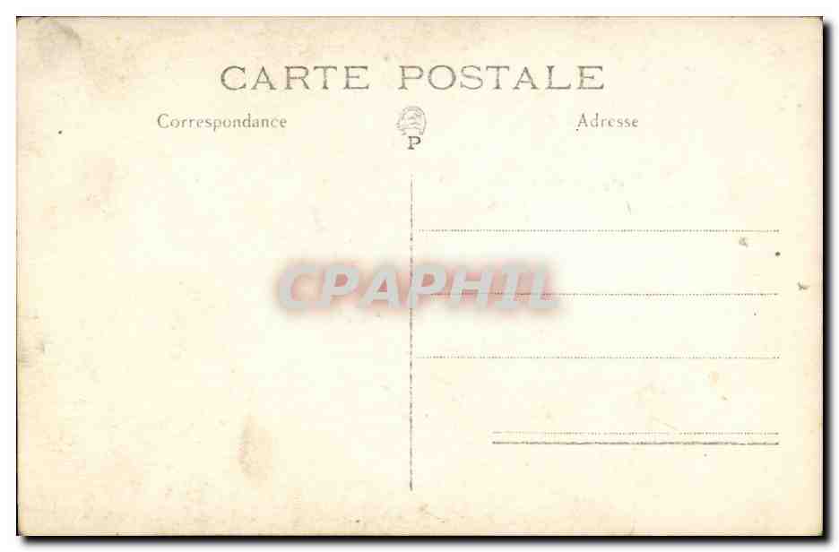 CPA Carte photo Mineur femme — Rückseite