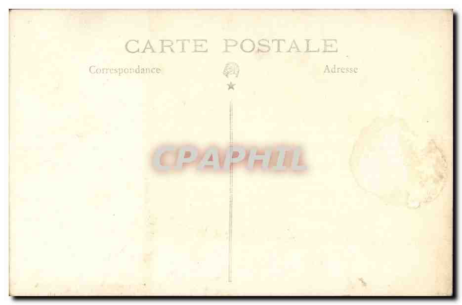 CPA Carte photo Enfant au cerceau — Rückseite