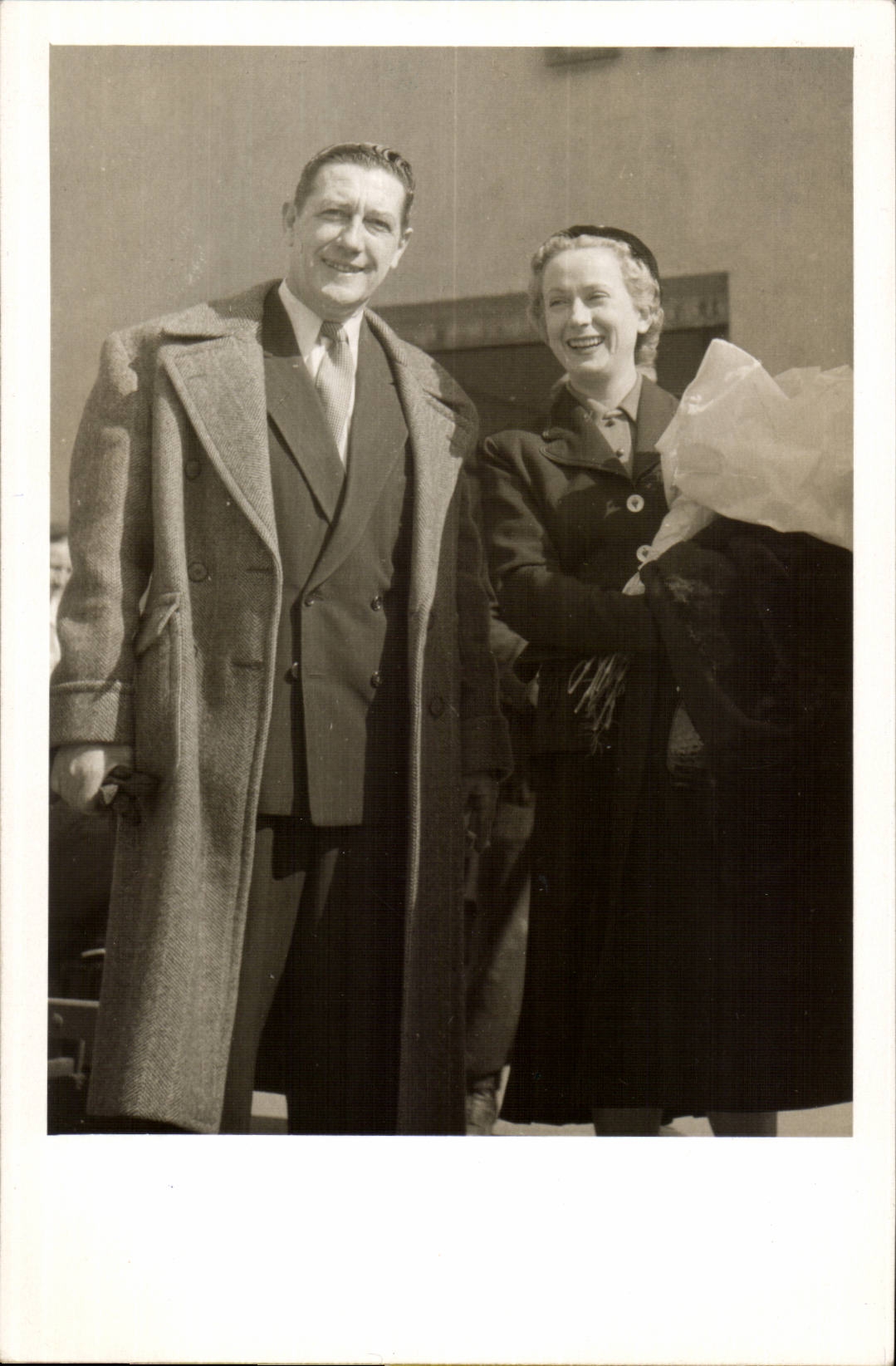 CPA Carte photo Couple annees 1930