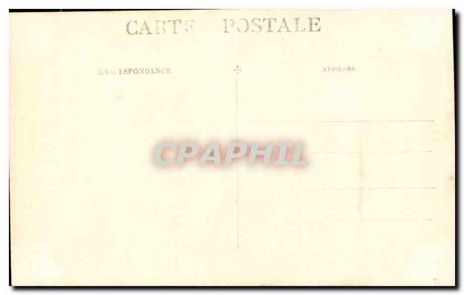 CPA CArte Photo Enfants Spectacle Theatre — Rückseite