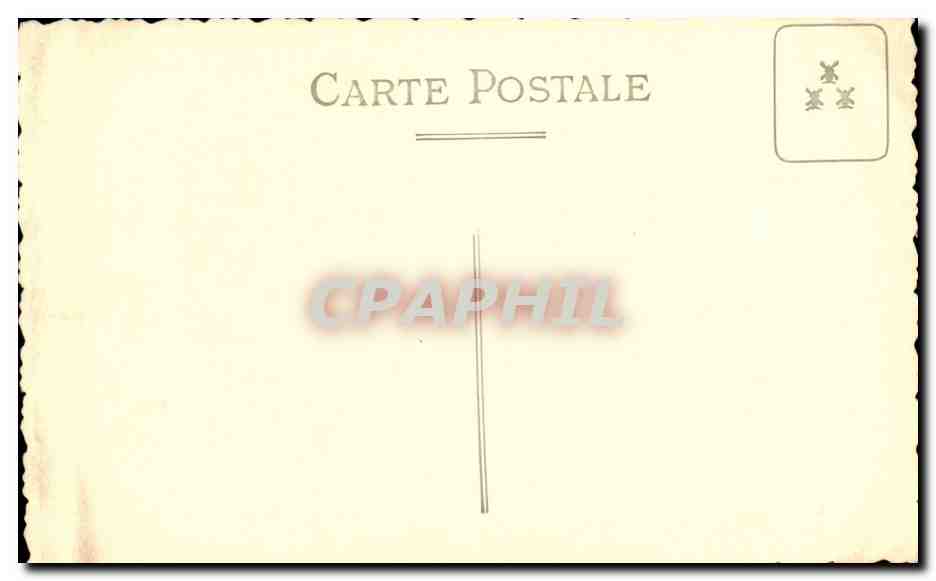 CPA CArte Photo enfant et grand pere — Verso