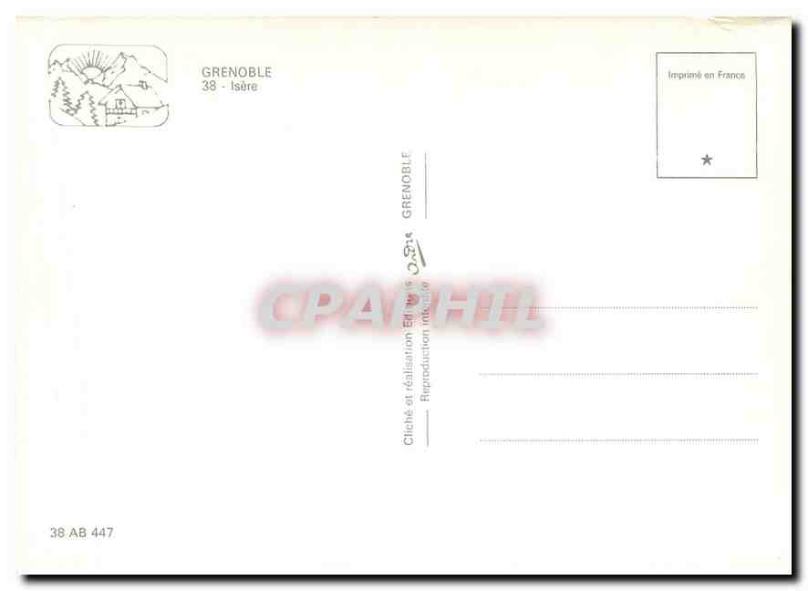 CPM GrenobleTramway — Verso