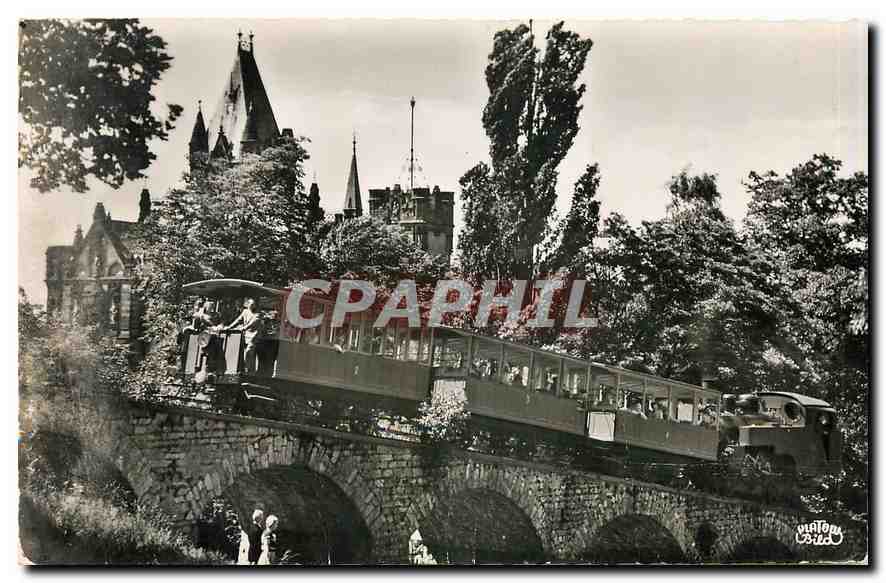 CPM Drachenfels - Bahn mit Drachenburg Tramway