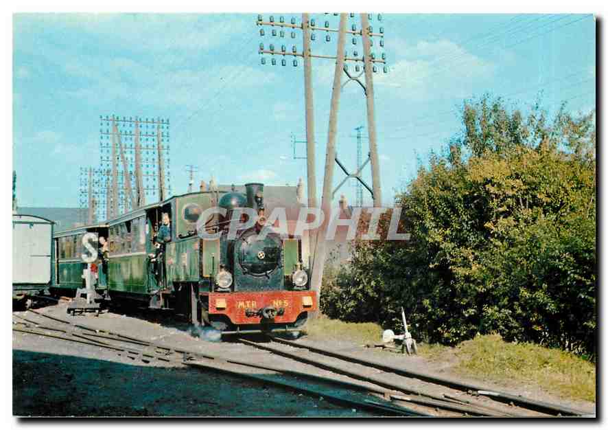 CPM Musee des Transports de Pithiviers (Loiret) Le Tortillard rentre au Depot