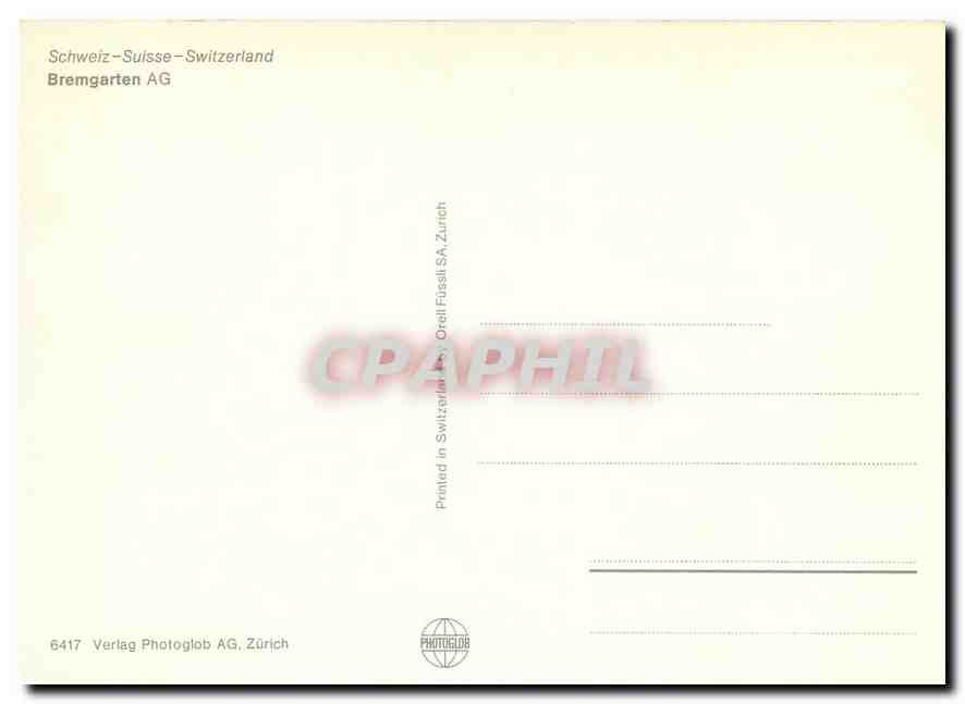 CPM Bremgarten AG — Back