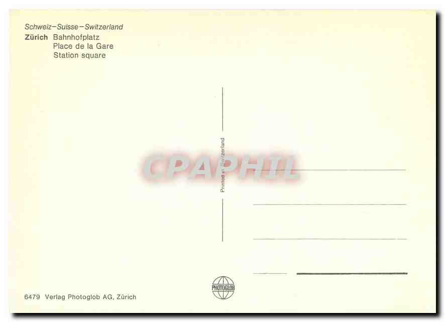 CPM Zuerich Bahnhofplatz — Back