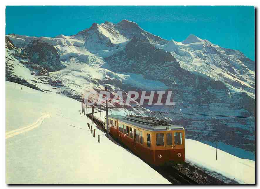 CPM Jungfraubahn mit Jungfrau (4166m)