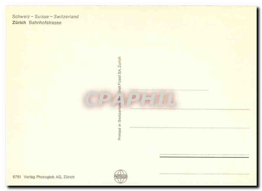 CPM Zuerich Bahnhofstrasse — Back