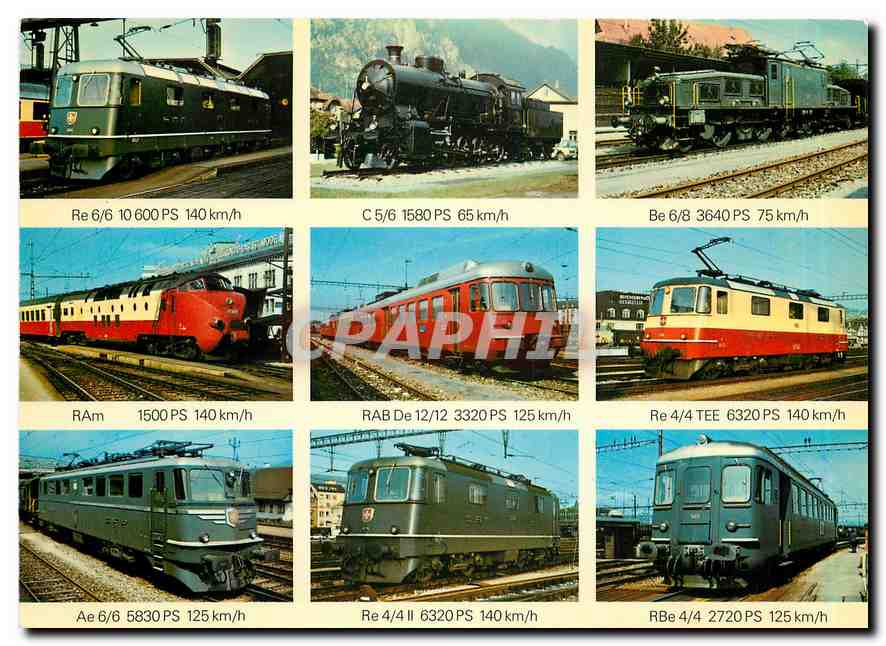 CPM Swiss locomotives