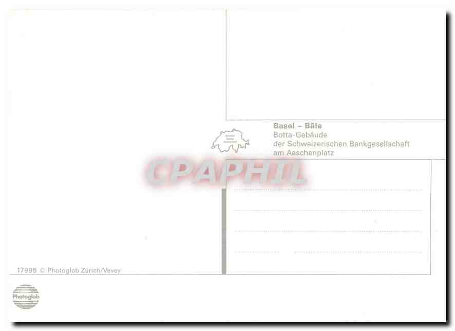 CPM Basel Botta-Gebaeude — Rückseite