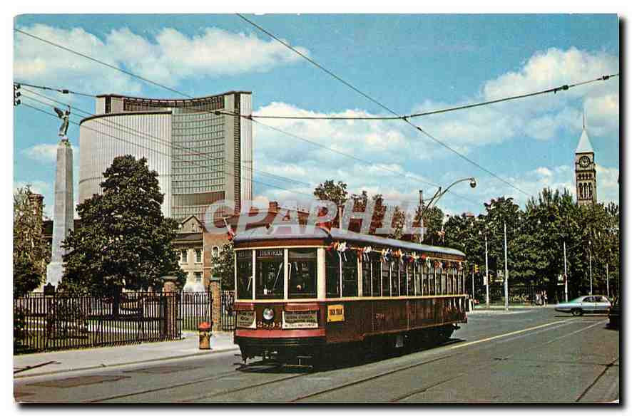 CPM Toronto Transit Comission small Peter Witt No. 2894 on Queen near University