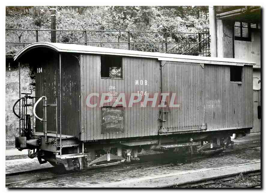 CPM K4 104 au depot de Montreux en 1960