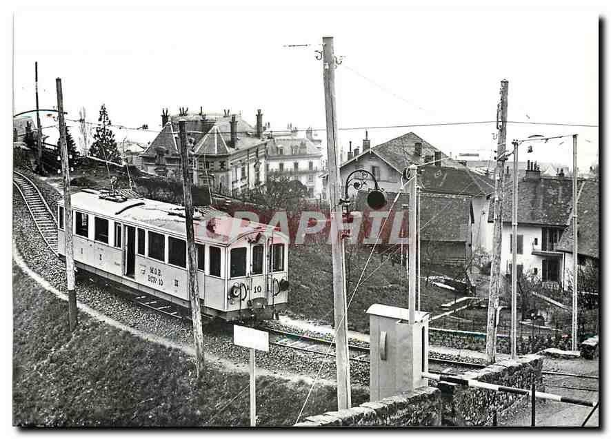 CPM BCFe 4/4 10 au P.N. automatique de Montreux-College