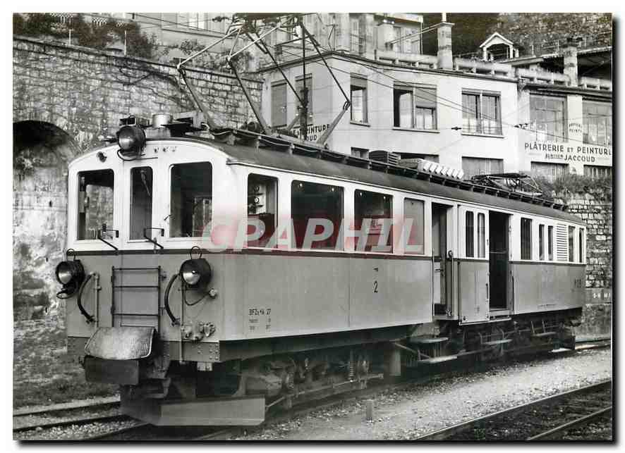 CPM BFZe 4/4 27 a Montreux en 1960