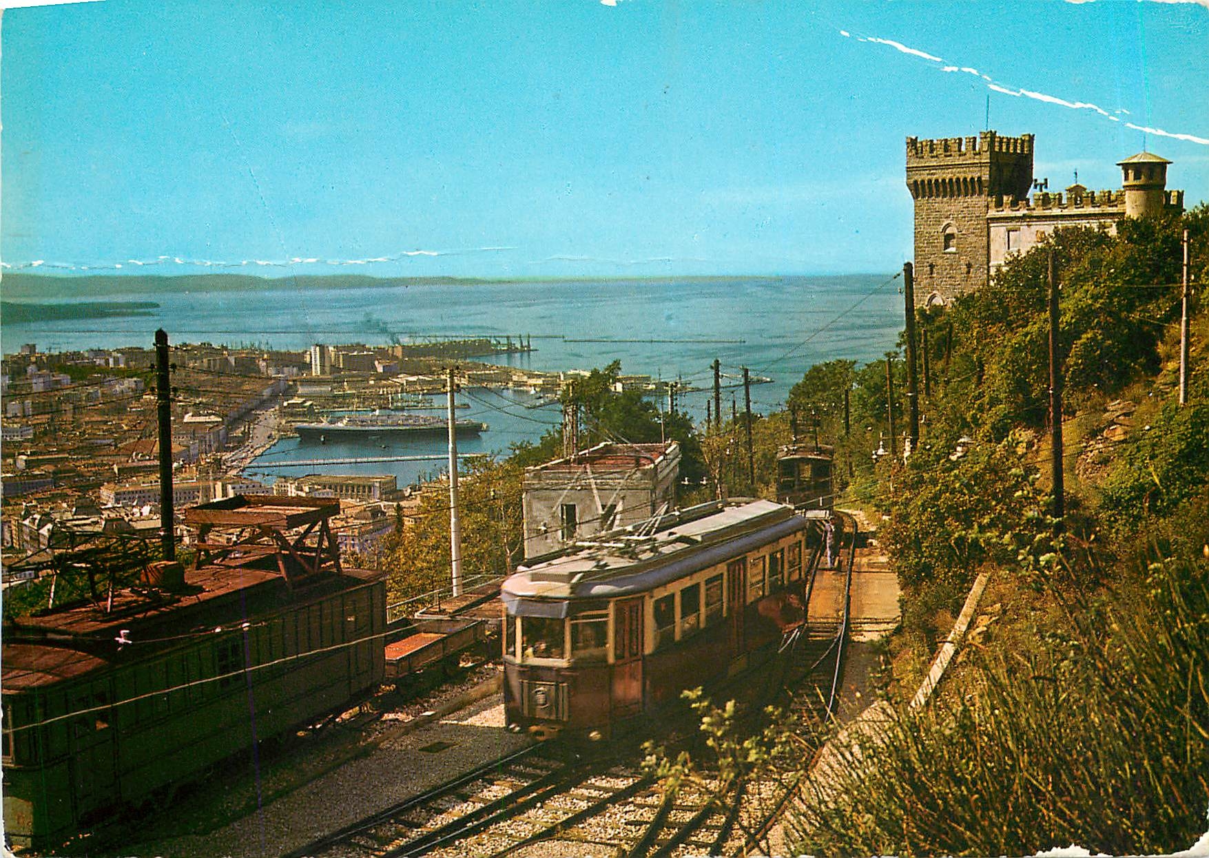 CPM Trieste Panorama Funiculaire