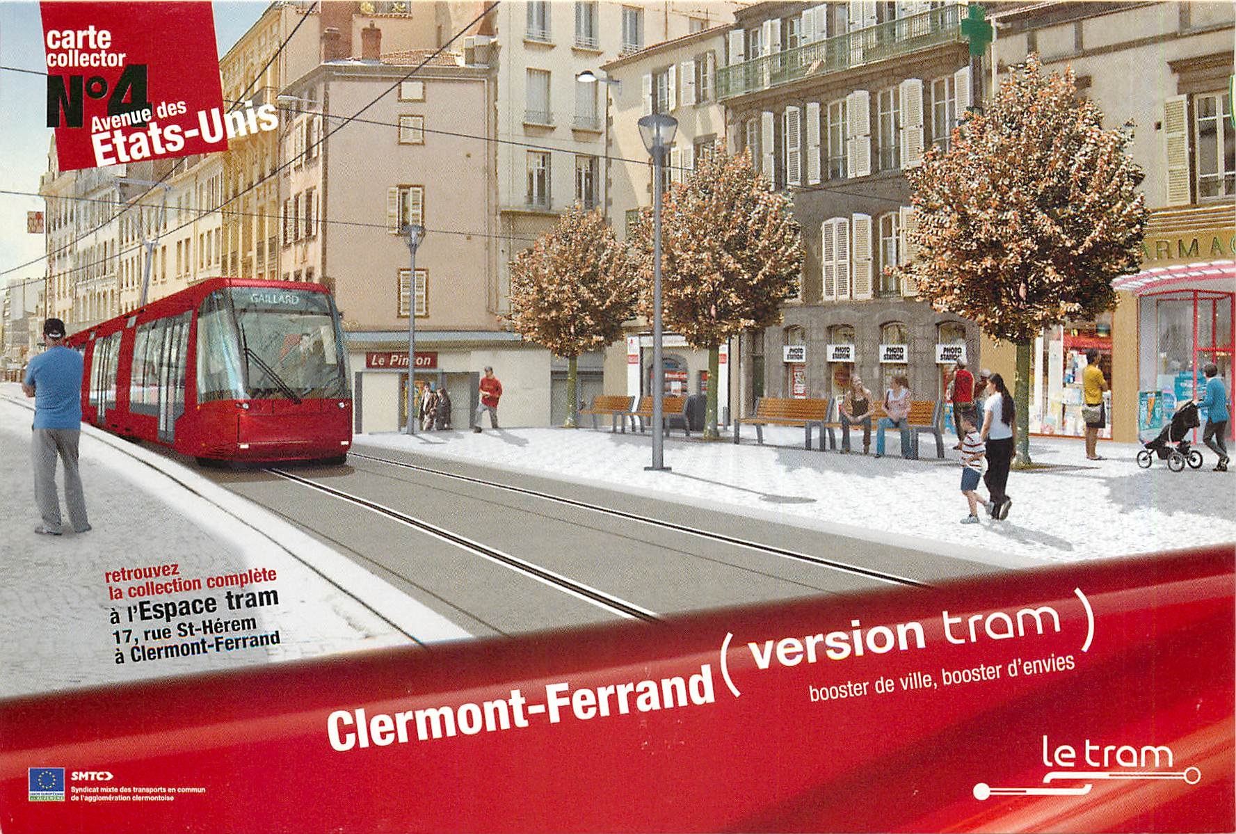 CPM Carte Collector No.4 Avenue des Etats-Unis