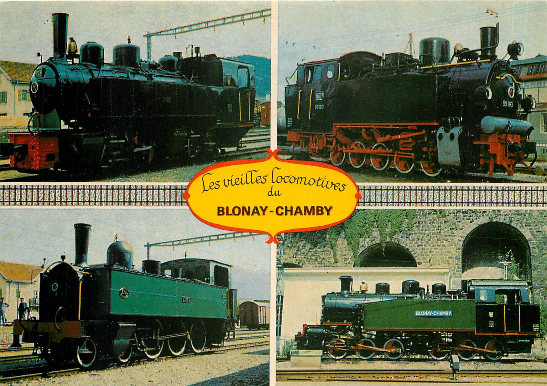CPM Chemin de fer touristique Museumsbahn Blonay-Chamby (Suisse)