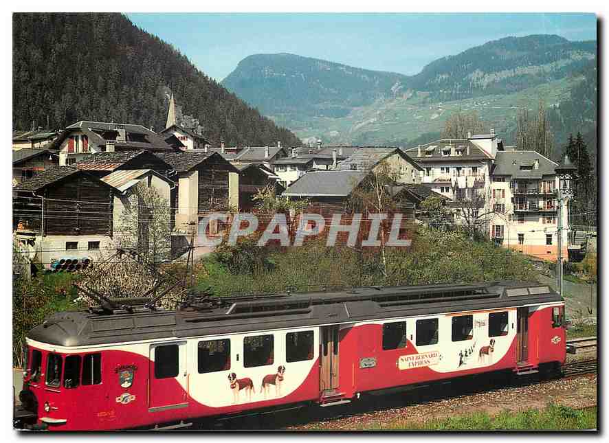 CPM Saint-Bernard-Express Martigny-Osieres