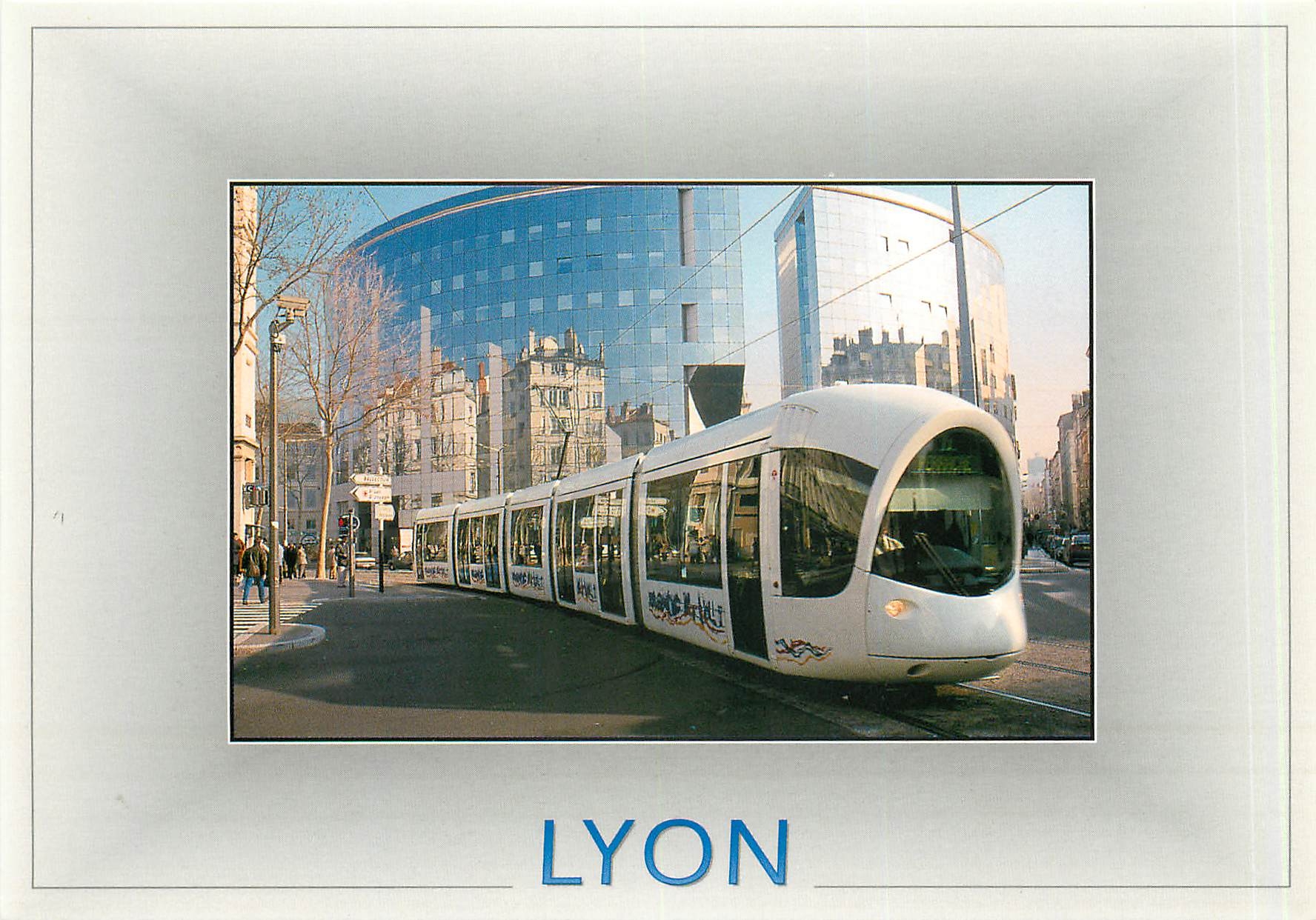 CPM Lyon. Le Tramway de Lyon