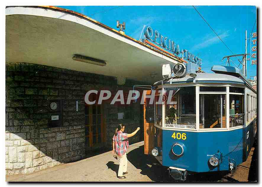 CPM OPICINA (Trieste) Ligne chemin de Fer Opicina-Trieste