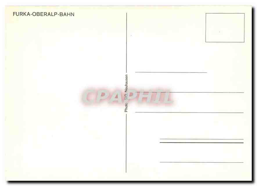 CPM Furka-Oberalp-Bahn — Verso