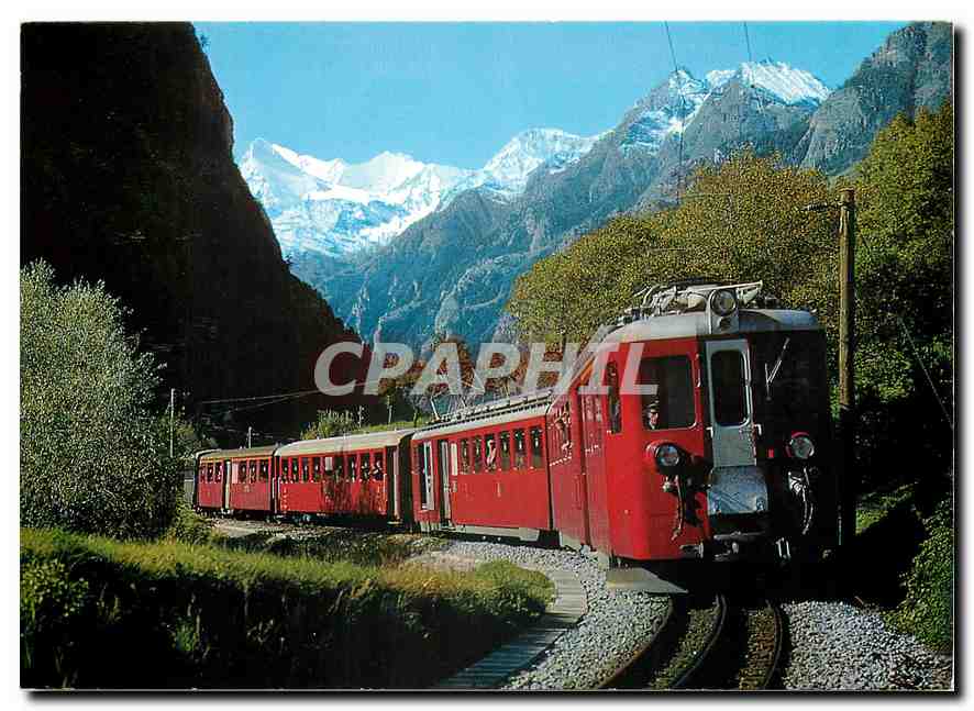 CPM Brig-Visp-Zermattbahn Glacier Express im Mattertal