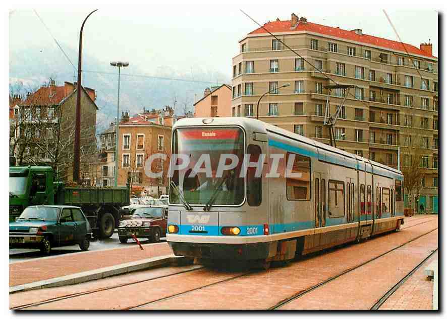 CPM Grenoble (Mars 1987) Le nouveau Tramway