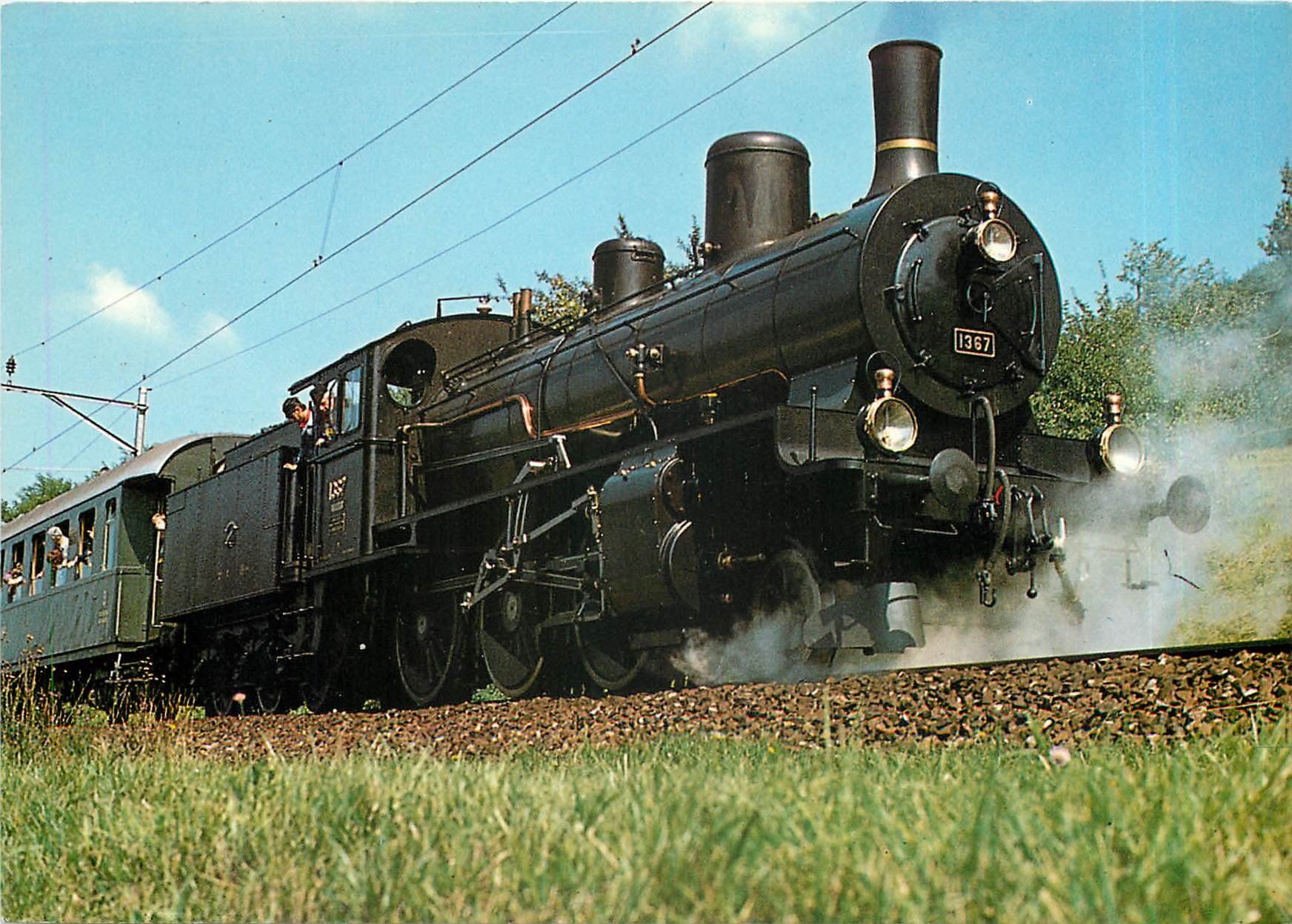 CPM Suisse SBB-Dampflokomotive B 3/4 Nr.1367