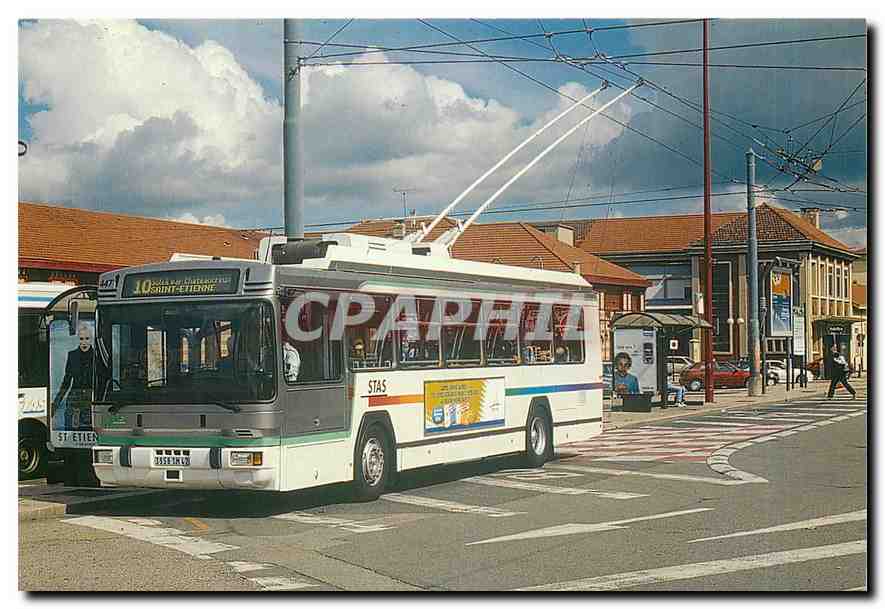 CPM Transports Urbains de St Etienne Trolleybus Renault type ET 100 H