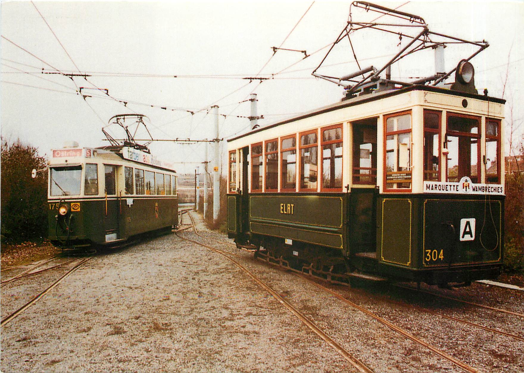 CPM AMITRAM Tramway electrique touristique de la Vallee de la Deule (Nord)