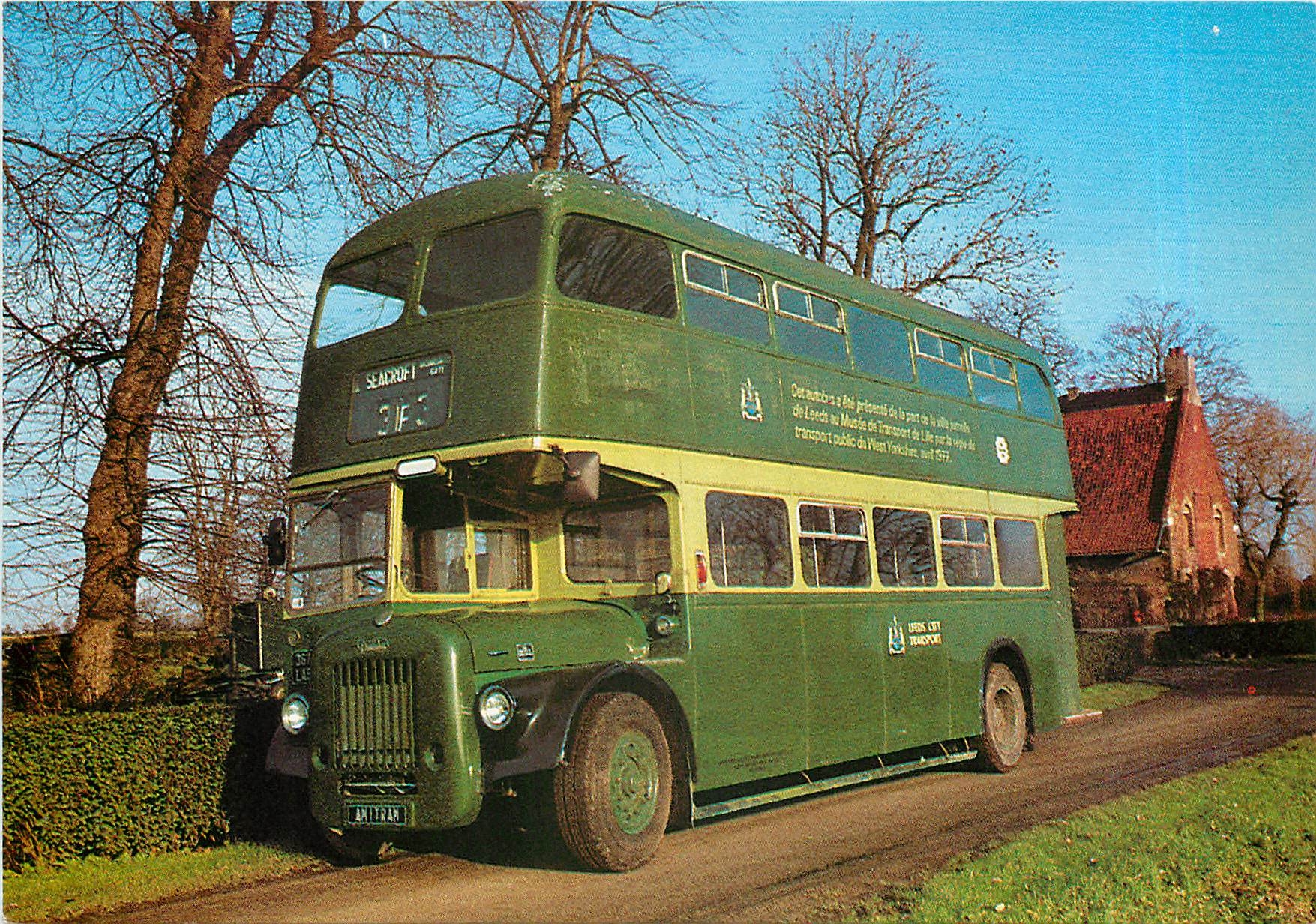 CPM 19188 - AMITRAM Bus Daimler a imperiale du reseau de Leeds (G.B.) (1955-1976)
