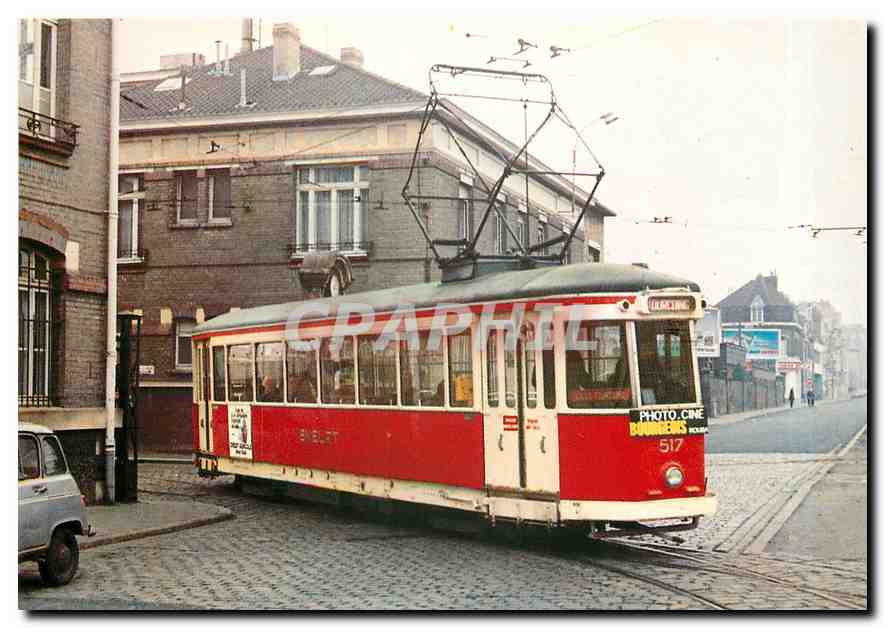 CPM 19185 - SNELRT Electrique Lille-Roubaix-Tourcoing (G.B.) Motrice a Bogies type 500