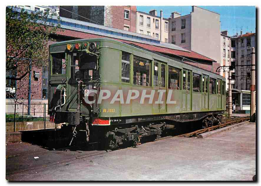 CPM Metropolitain de Paris Motrice Sprague Thomson a 4 moteurs
