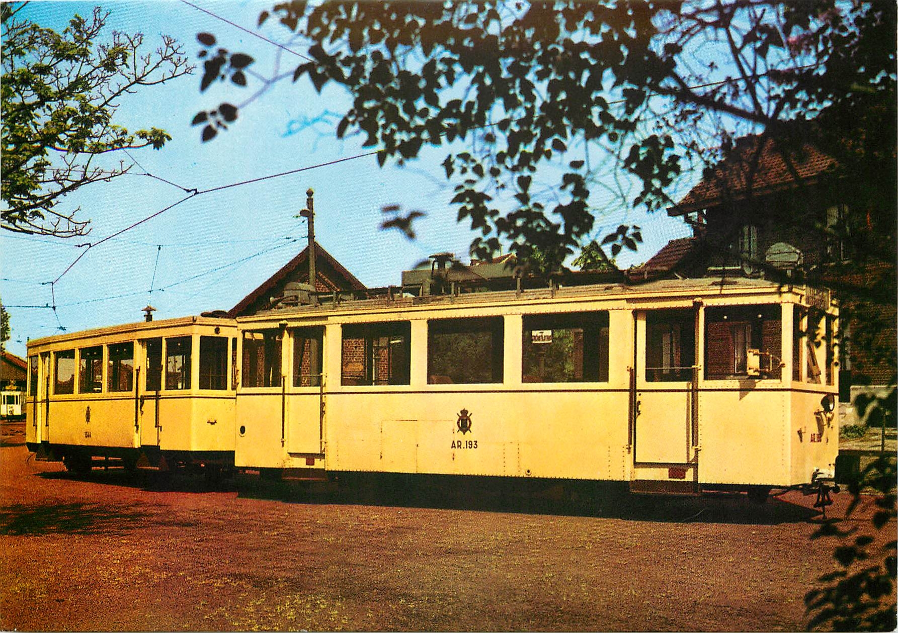 CPM AMUTRA - TRAMMUSEUM SCHEPDAAL Autorail AR 193 avec remorque A 1344
