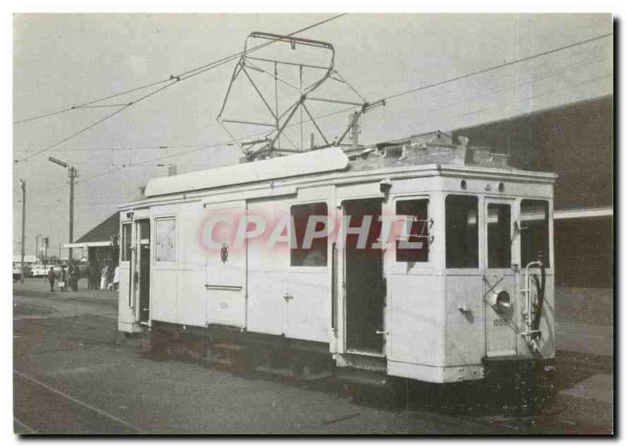 CPM Fourgon-moteur 10019 (serie 10019-10021  Godarville 1930) a Ostende-Quai (declasse au printemps 