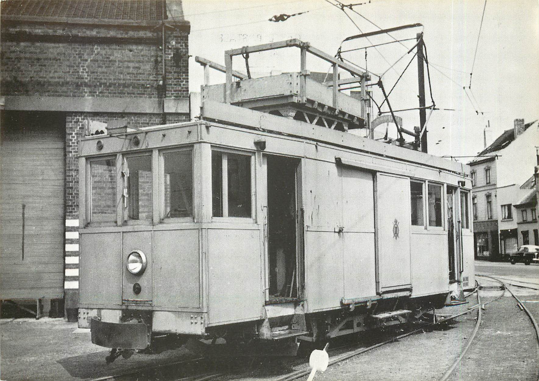 CPM L.W.3. (Entretien de la ligne aerienne) au depot d'Ostende  le 6 juillet 1958.
