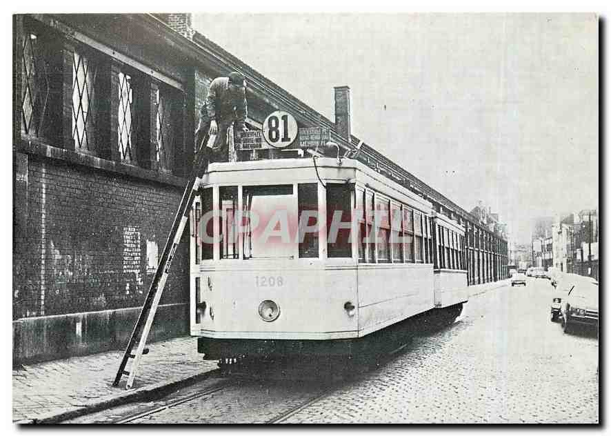 CPM Ligne 81 - Changement de plaques rue de Belgrade