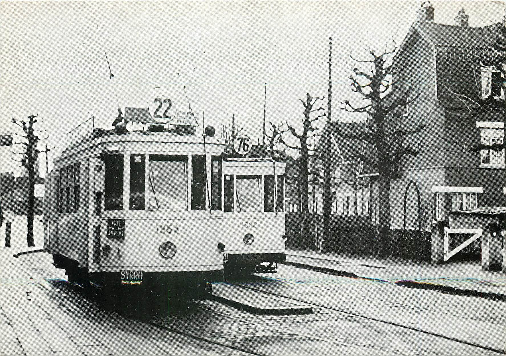 CPM Ligne 22 place Ministre Wauters le 2.1.1961