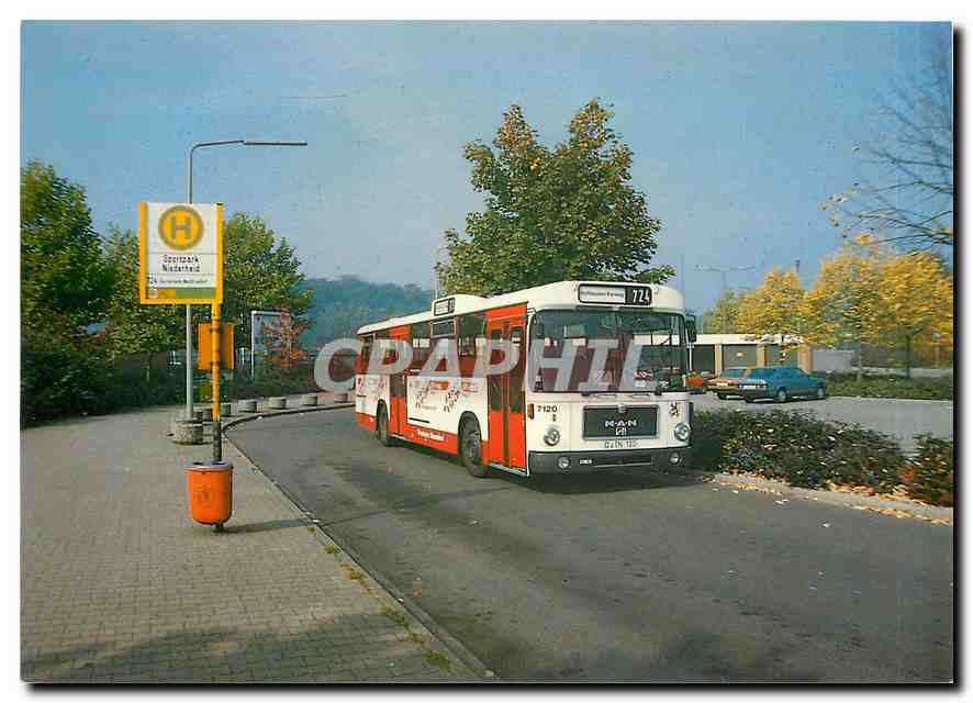 CPM Moderne Rheinbahnbusse Bus 7120 am 29.9.1986 Duesseldorf