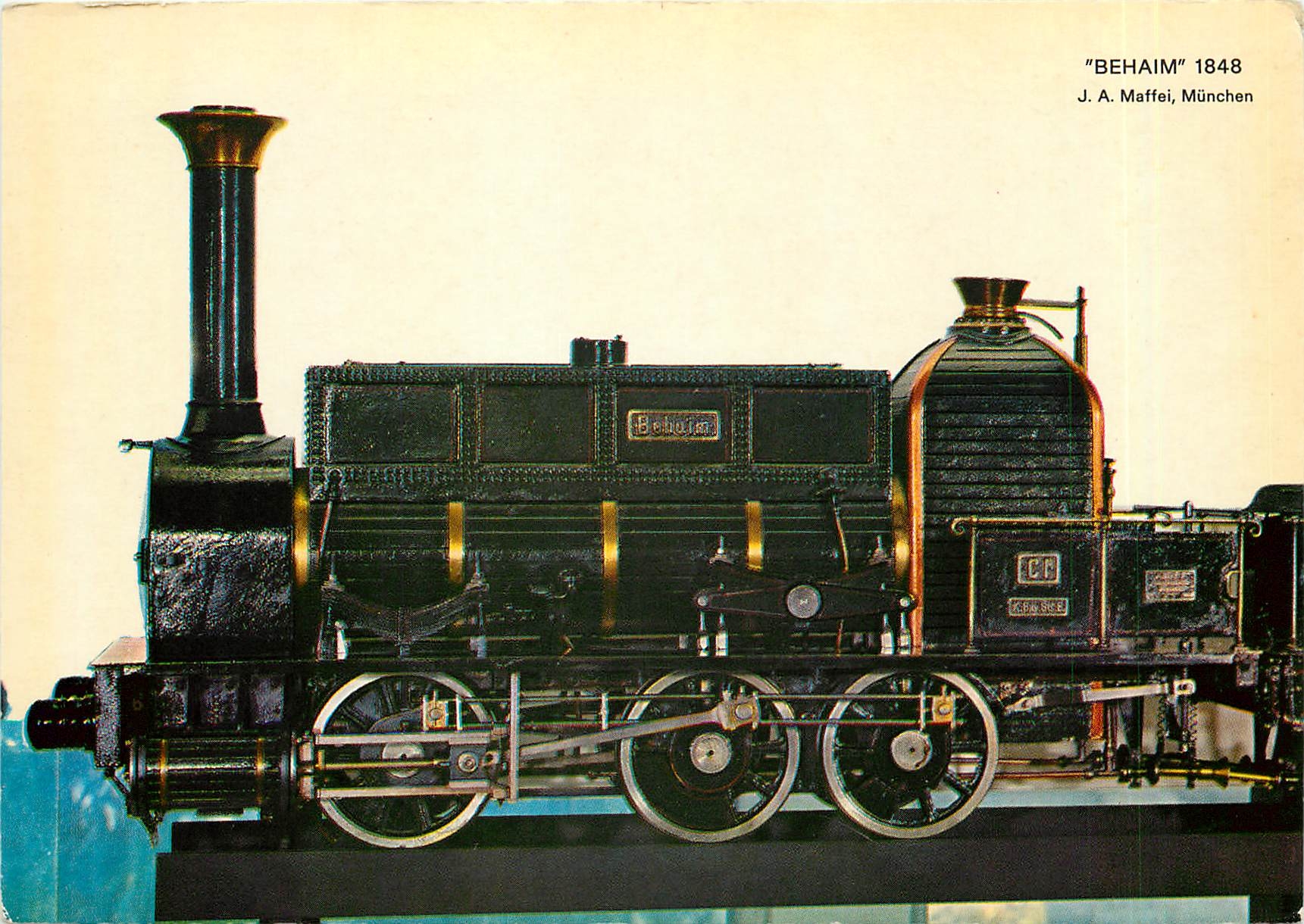 CPM "Behaim" 1848